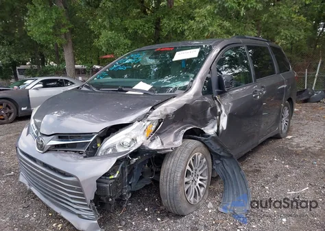 2020 Toyota Sienna Xle from USA, damaged, VIN 5TDYZ3DCXLS035158
